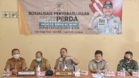 Sosialisasikan Perda, Supian HK Disambuat Warga Babirik