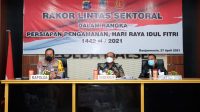 IMG-20210428-WA0101 Jelang Hari Raya Idul Fitri, Polda Kalsel Gelar Rakor Lintas Sektoral