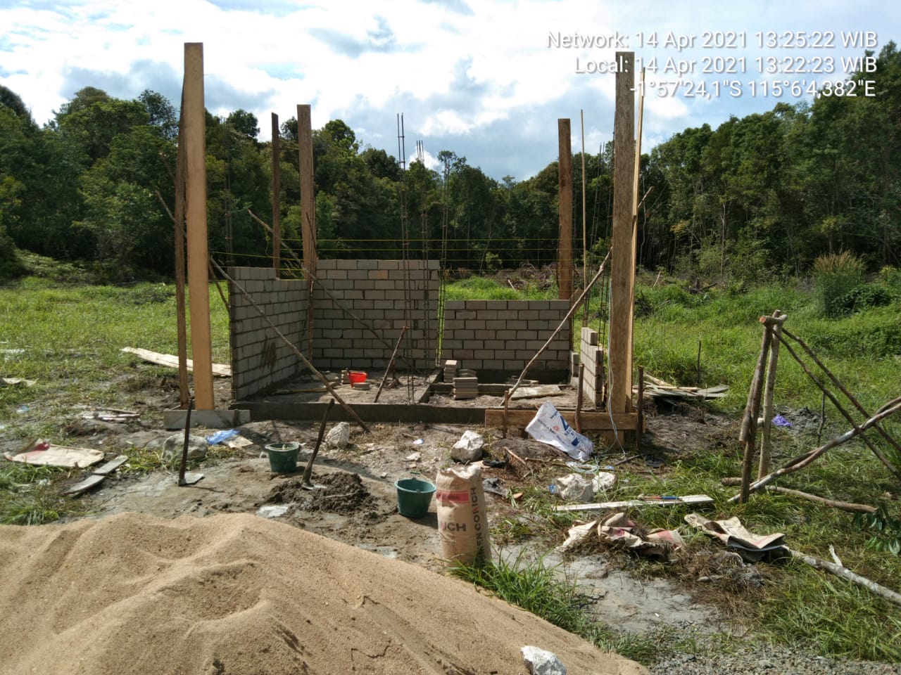 Kelengkapan Pertashop 5P Dayu Sedang Dibangun