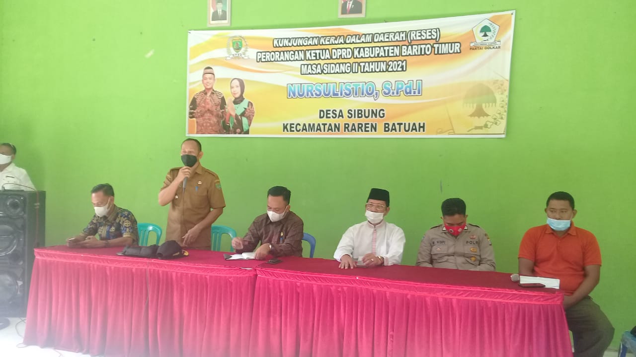 Ketua DPRD Bartim Serap Aspirasi Masyarakat 4 Desa