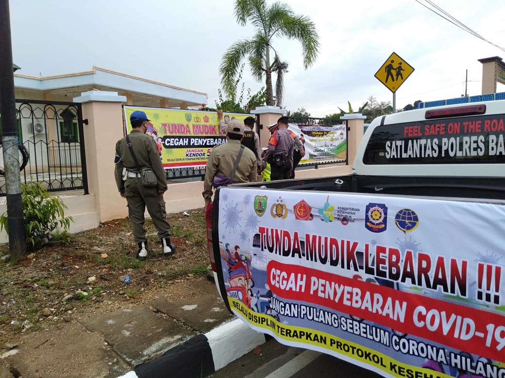 Polres dan Pemkab Bartim Kembali Imbau Warga Tidak Mudik Lebaran