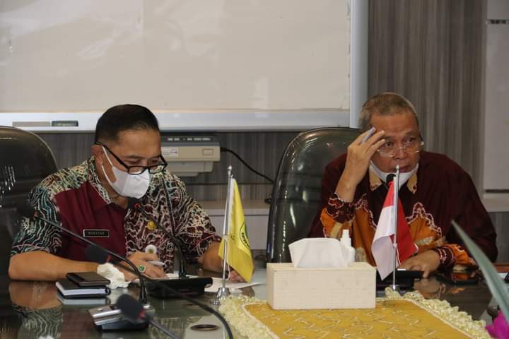 Pemkot Banjarmasin Bahas Relokasi Anggaran Penanganan Covid-19