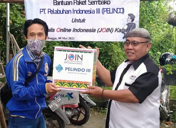 PT Pelindo III Banjarmasin Berbagi Sembako Kepada Puluhan Jurnalis