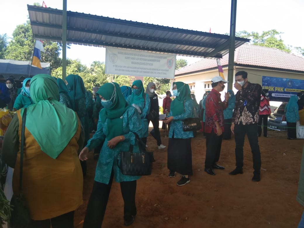 Dinas Perdagangan Gelar Pasar Murah di HST