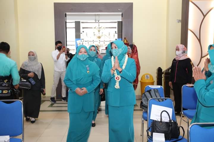 Hj Siti Wasilah Kembali Dilantik Sebagai Ketua TP PKK Kota Banjarmasin