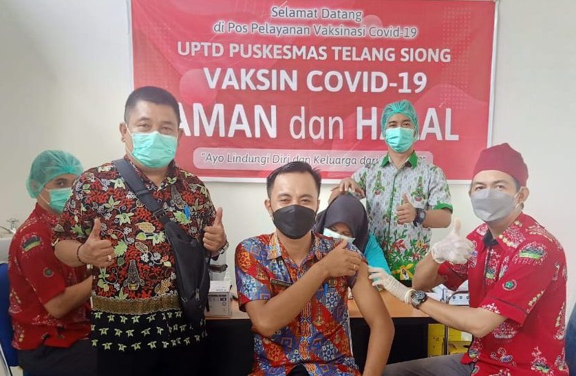 Puskesmas Telang Siong Siap Jemput Lansia untuk  Vaksinasi