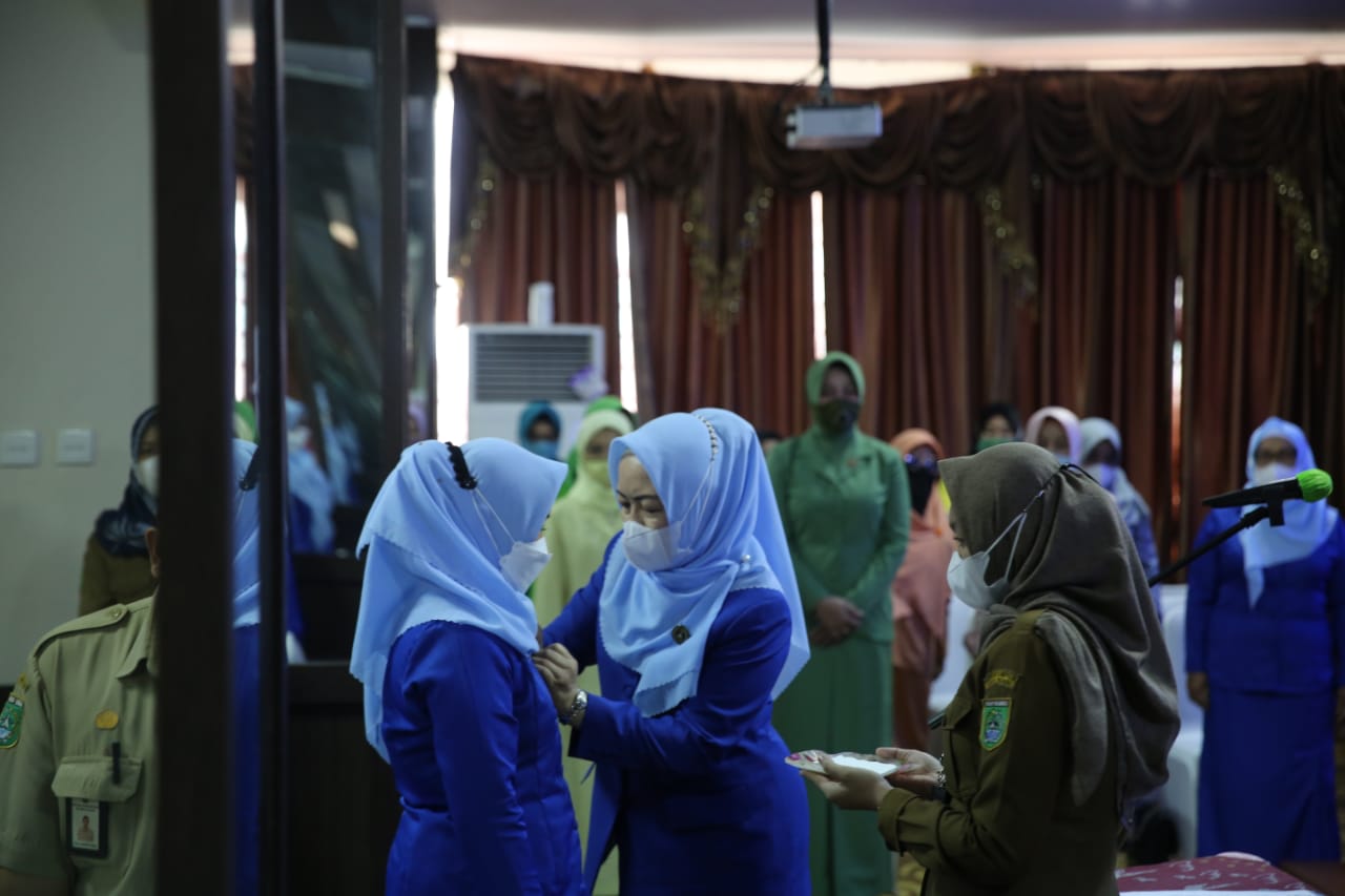 Wahyu Windarti Lantik Ketua GOW Tanbu  