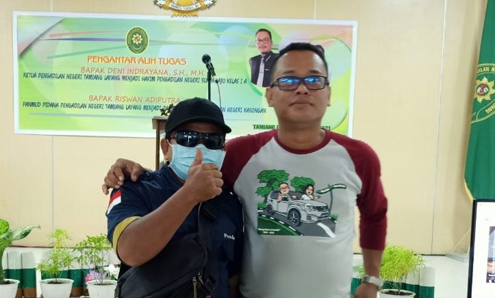 Ketua PN Tamiyang, Deni Indrayana, Berpamitan