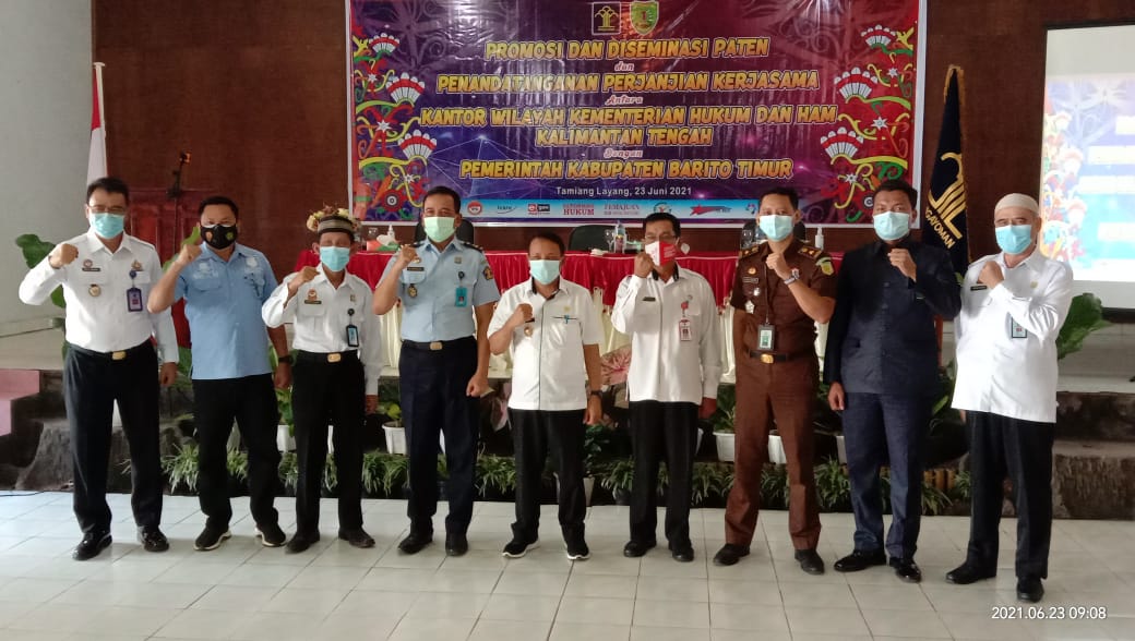 Bupati Bartim: Kesadaran dan Pemahaman mengenai Kekayaan Intelektual Sangat Diperlukan