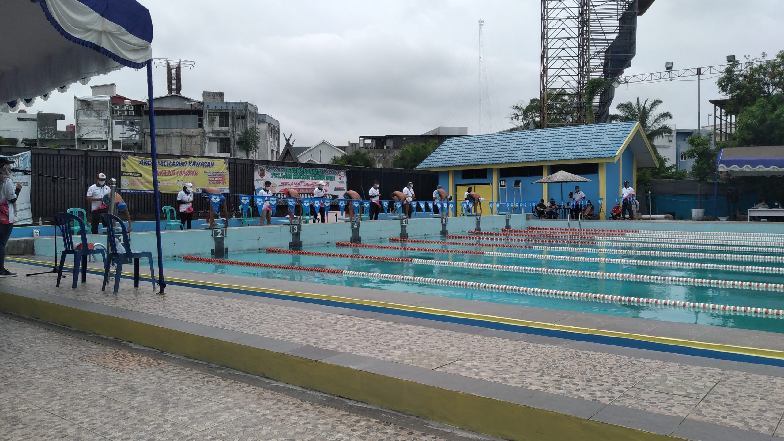 Tala Juara Umum Cabang Renang POPDA Kalsel 2021