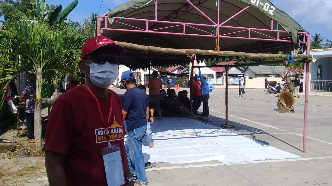 Masjid Agung Arrahman Sembelih 9 Ekor Hewan