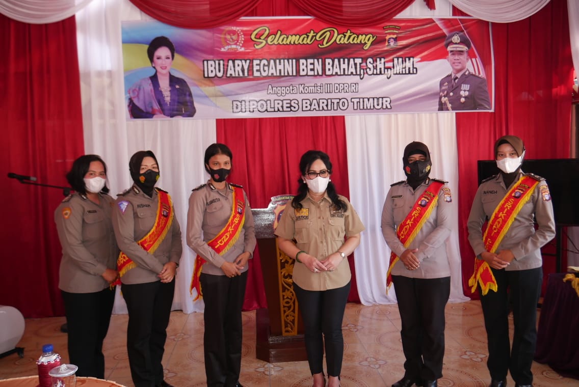 Ary Egahni Apresiasi Penanganan Covid-19 Polres Bartim