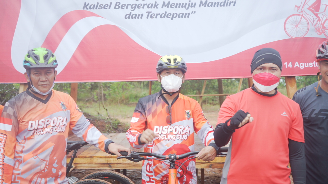 Uji Adrenalin, Dispora Kalsel Gelar Gowes Enduro 2021