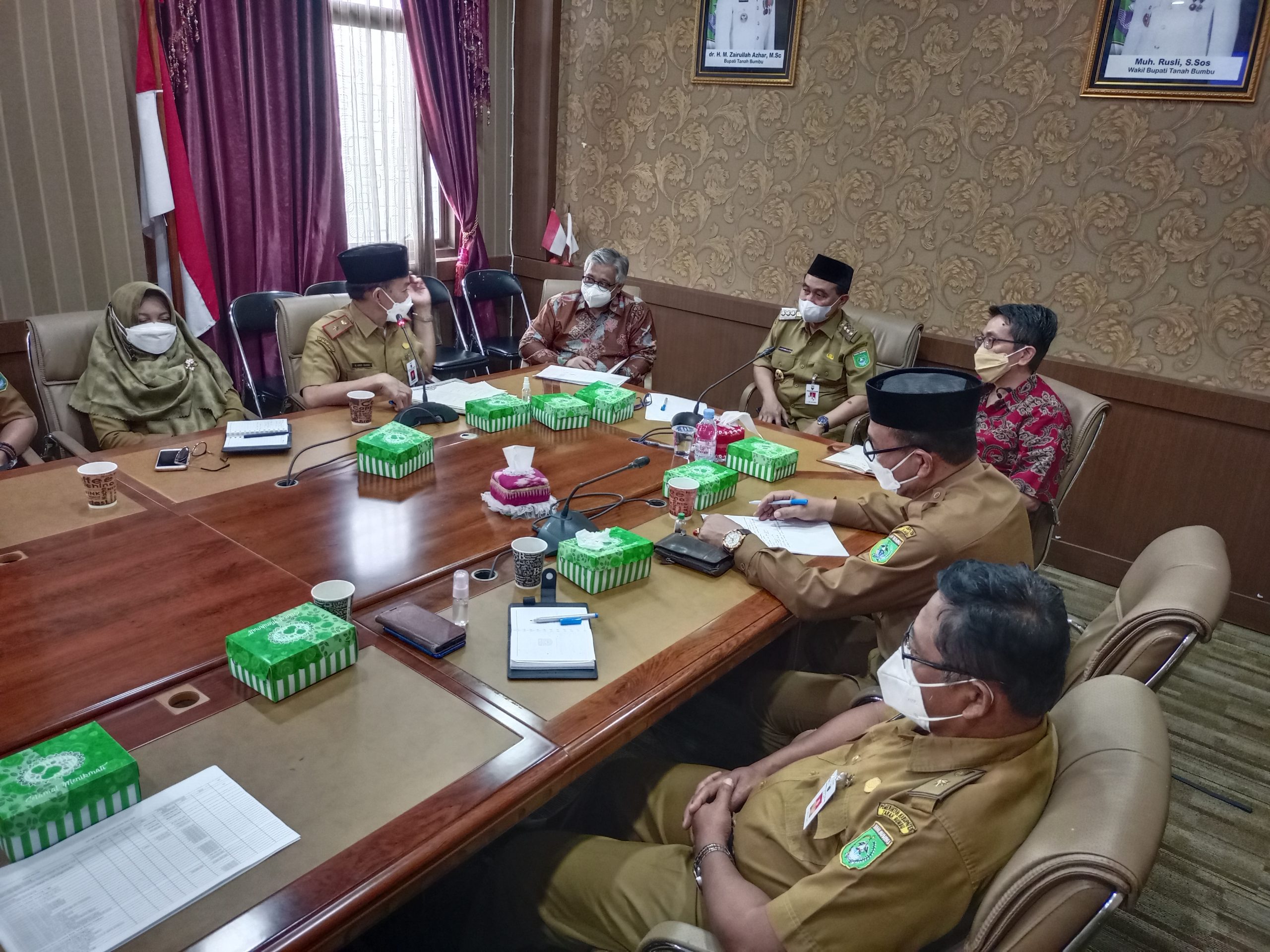 Rombongan Staf Khusus Wakil Presiden RI Kunjungi Tanbu, Bahas Desa Wisata