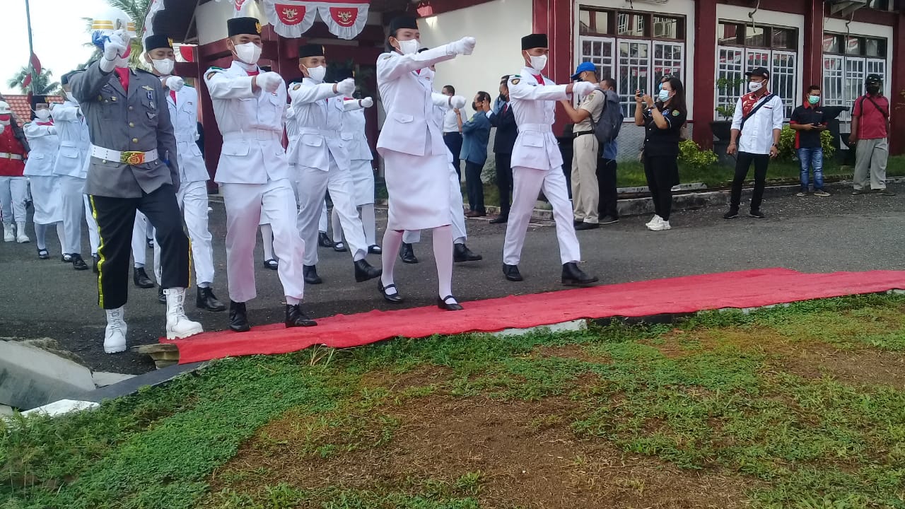 Langkah Paskibra Seirama Langkah Pejuang Pembela Negara