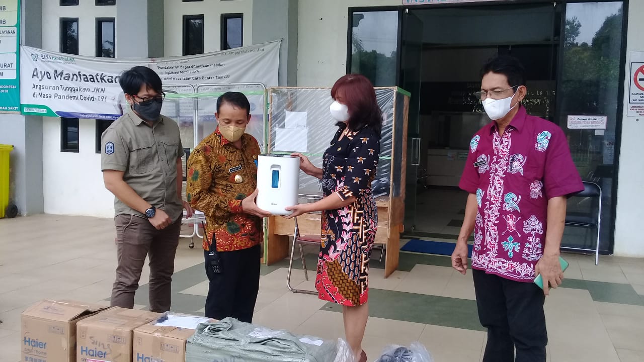 Rimau Group Bantu Oxygen Concentrator dan Pogging Disinfectan