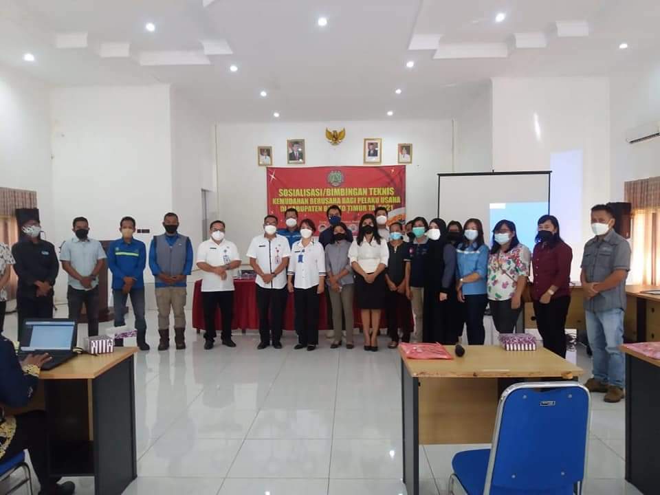 Dinas PMPTSP Bartim Sosialisasikan OSS Kepada Pelaku Usaha