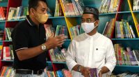 Dinas Perpustakaan Daerah Kalsel Kunjungi Perpus Palnam, Kepala Dispsersip Balangan Ajak Masyarakat Gemar Membaca