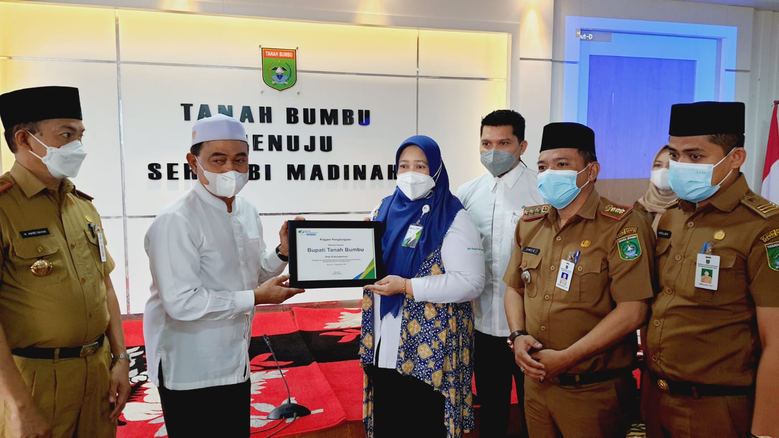 DPMD Tanbu Dapat Penghargaan dari BP Jamsostek