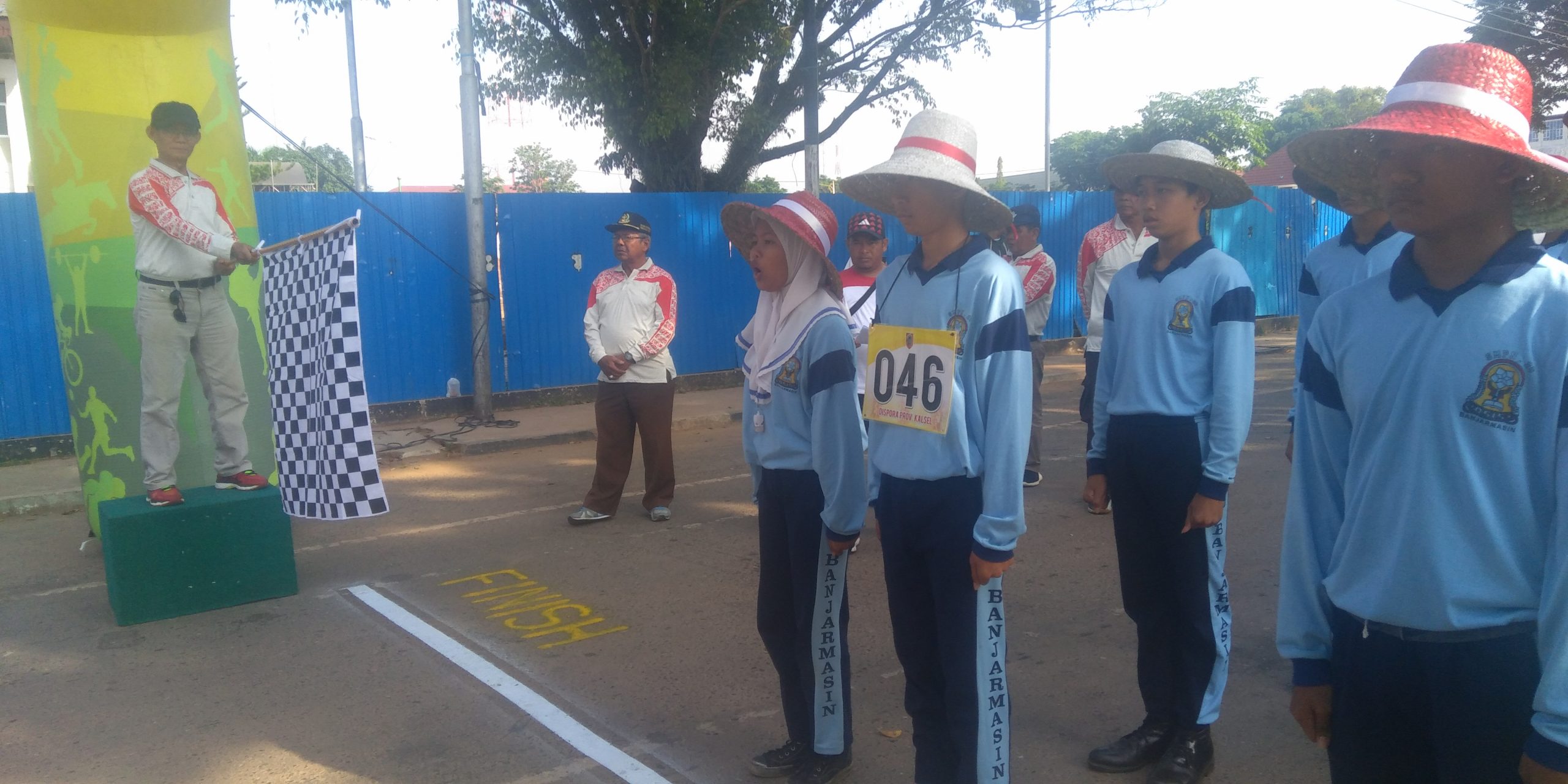 Kendati Masih PPKM, Dispora Kalsel Tetap Gelar Gerak Jalan HUT Proklamasi