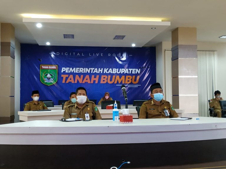 Pemkab Tanbu Ikuti Rakorwasdanas Mengenai Pungutan Daerah