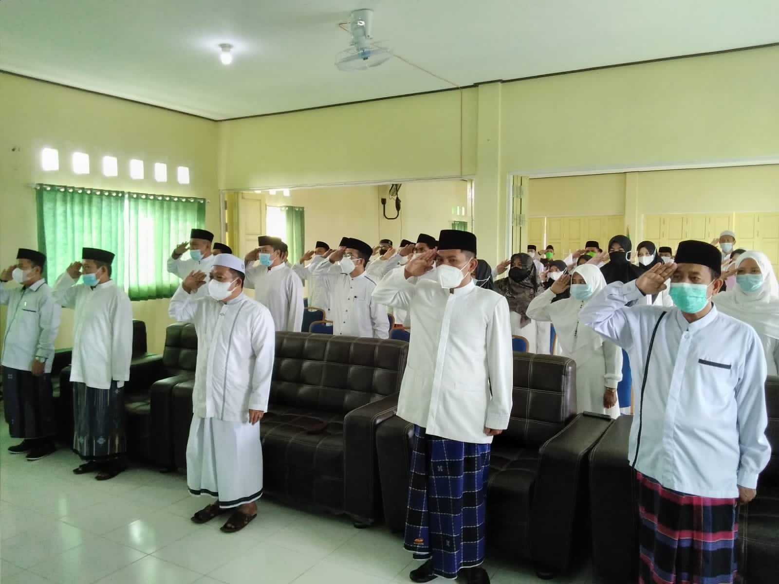 Kemenag Bartim Peringati Hari Santri Secara Terbatas