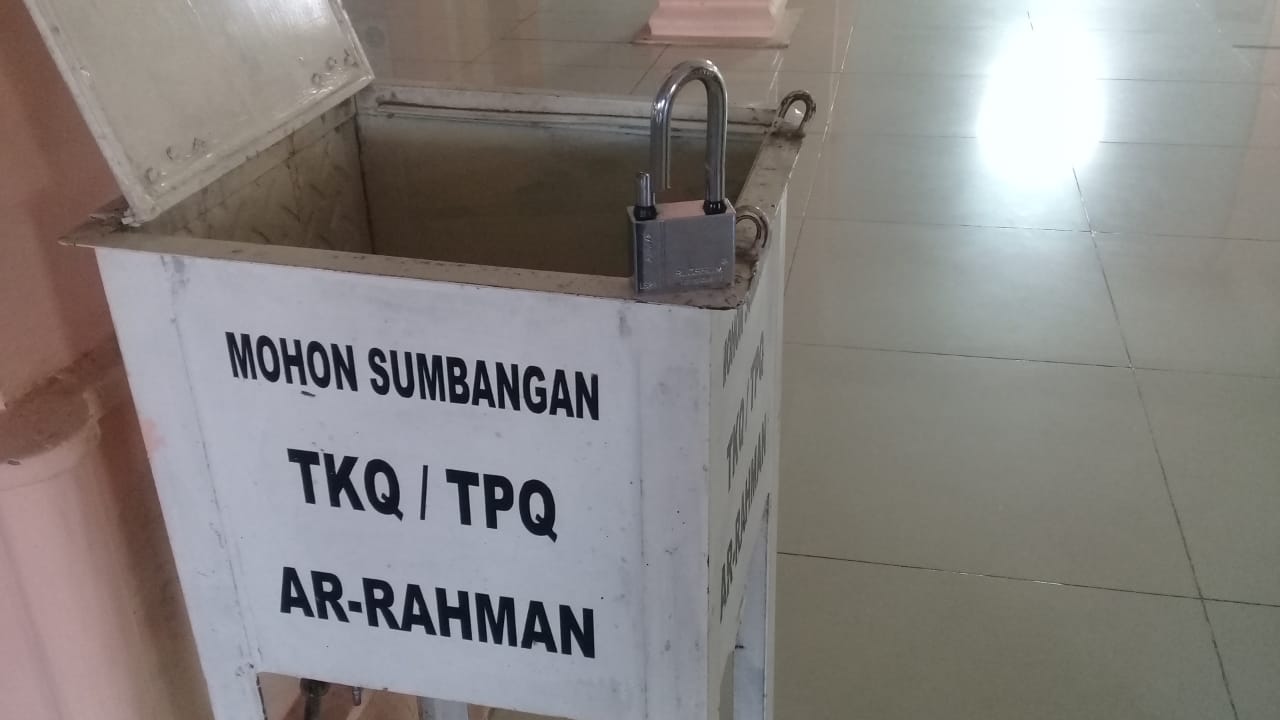 Kotak Amal TKQ Ar-Rahman Dibobol Maling