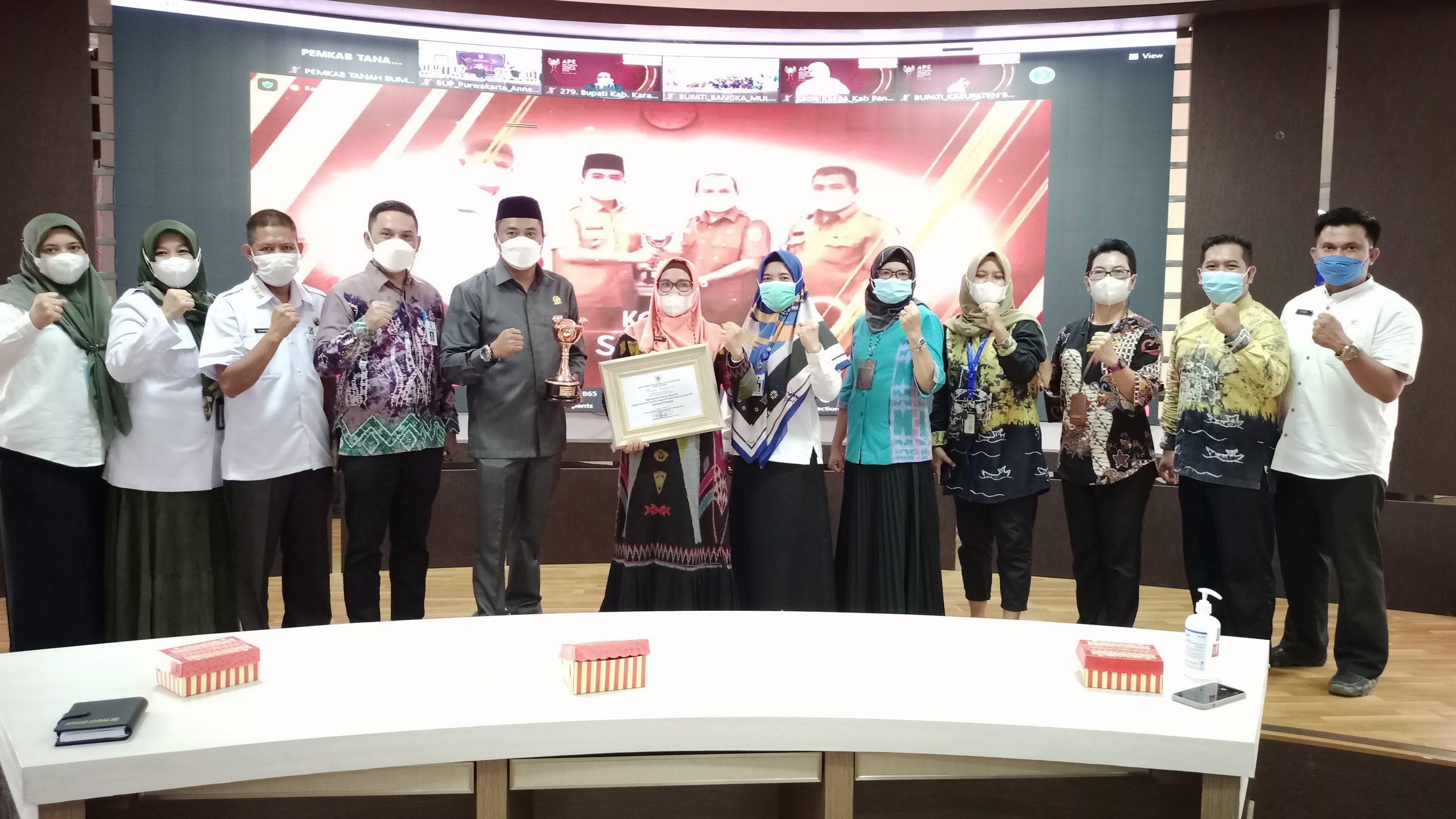 Tanbu Raih Anugerah APE Kategori Pratama