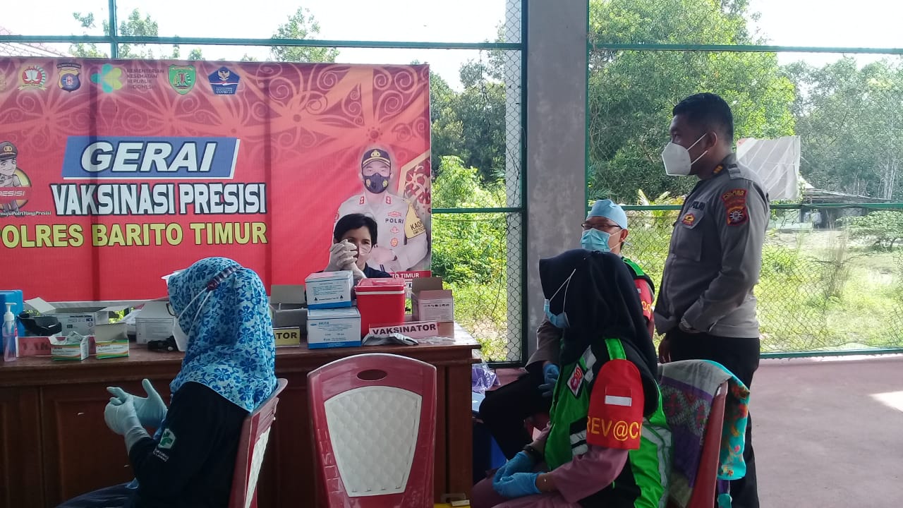 d081e6db-3454-418e-8c13-3ea46b7fd937 Polres Bartim Kembali Gelar Pelayanan Vaksinasi dengan Target 500 Peserta