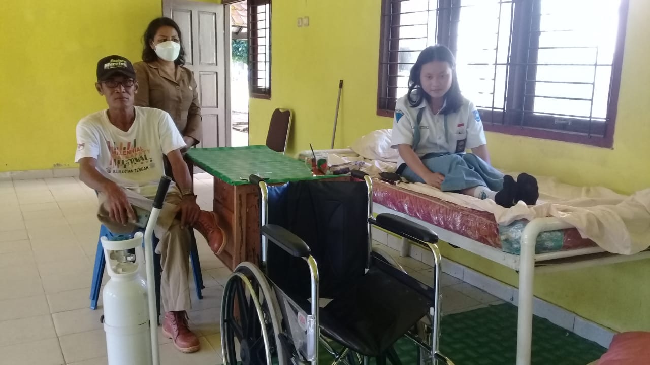 16b01cc2-c637-478c-b52c-4372a3e0b2db SMAN1 Banua Lima Miliki Perlengkapan UKS