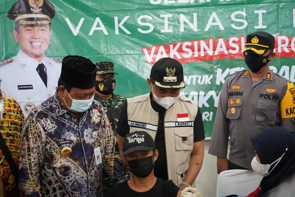 Zairulah: Vaksinasi di Tanah Bumbu Capai 53%