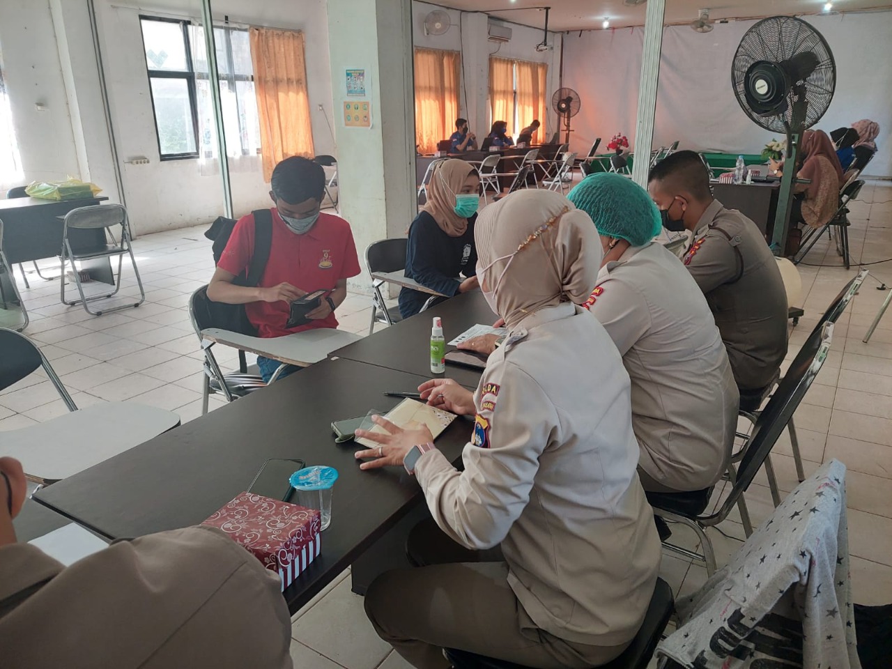 Polda Kalsel Gelar Layani Vaksinasi di Uniska