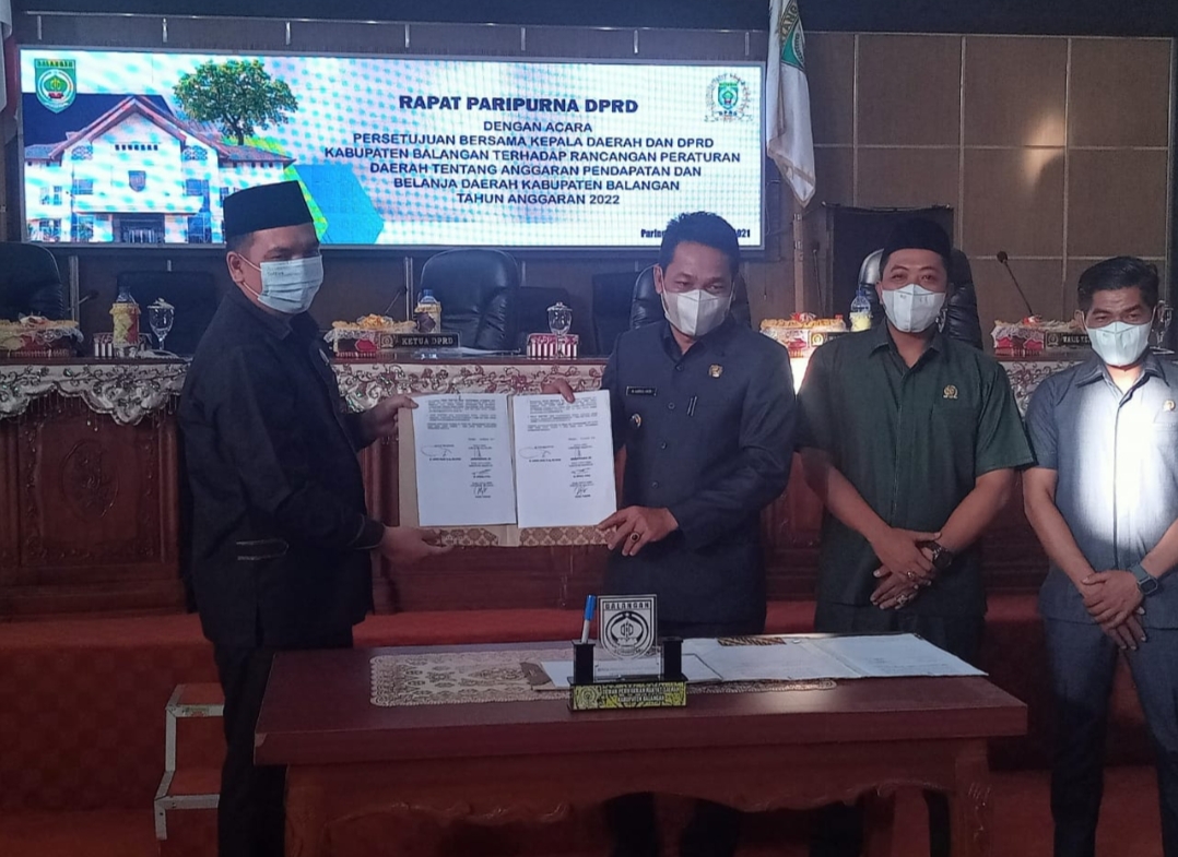 APBD Balangan 2022 Disepakati Sekitar Rp1,2 T