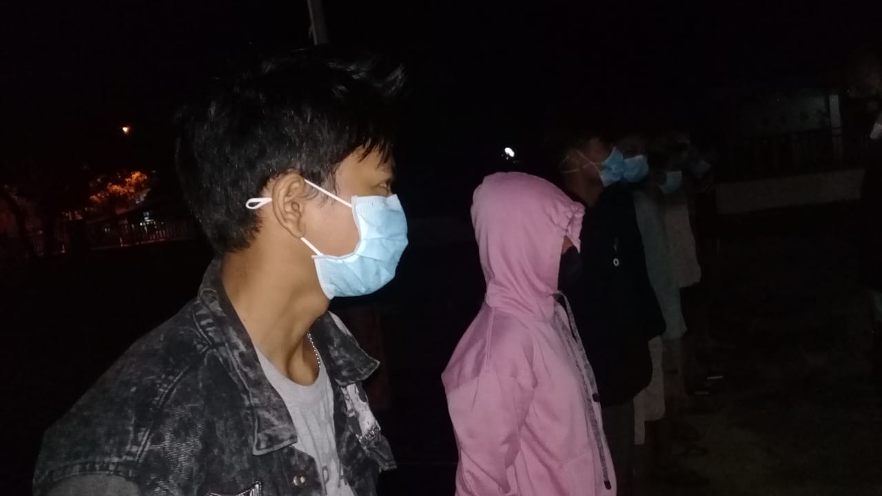 Pesta Miras, Sejumlah Pelajar dan Pemuda Diamankan Tim Patroli Malam