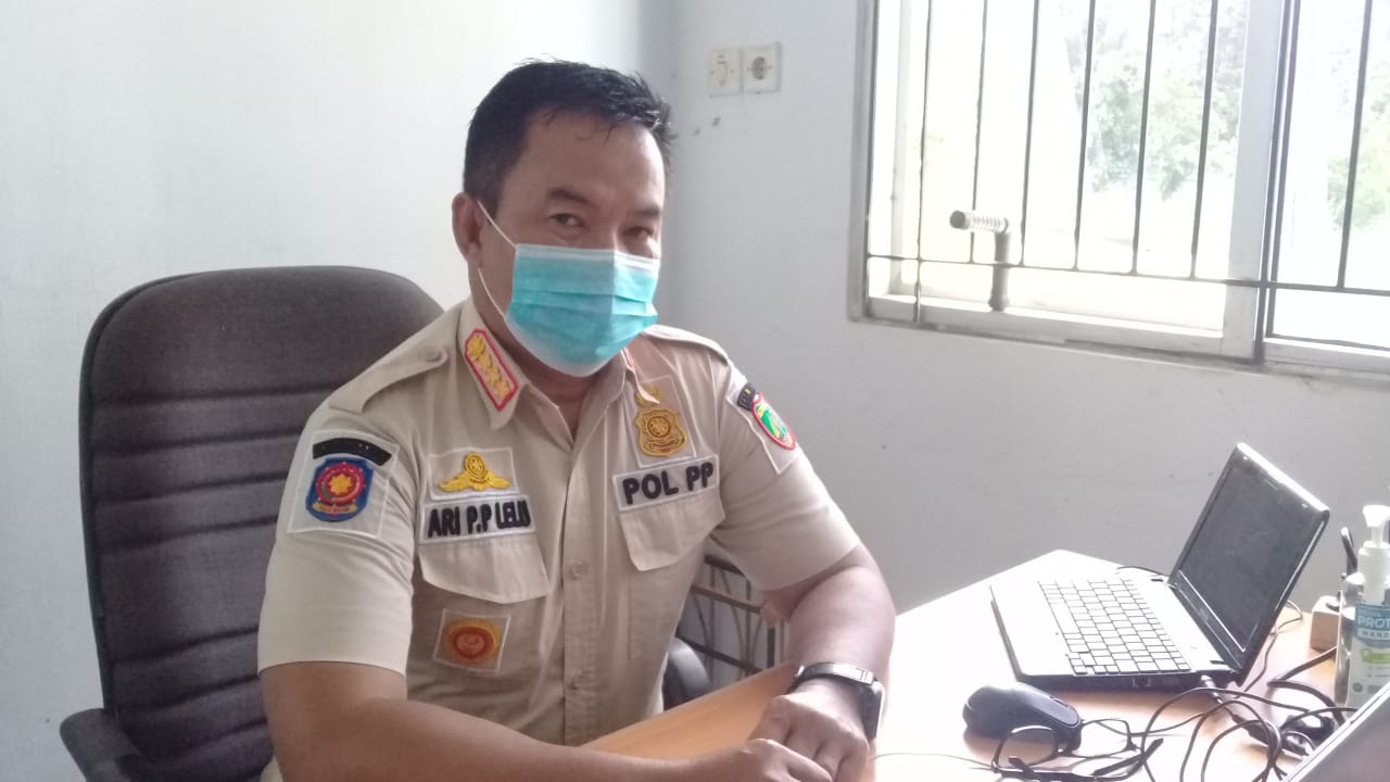 Satpol PP Fokus Patroli Kawasan Bundaran Gunung Perak