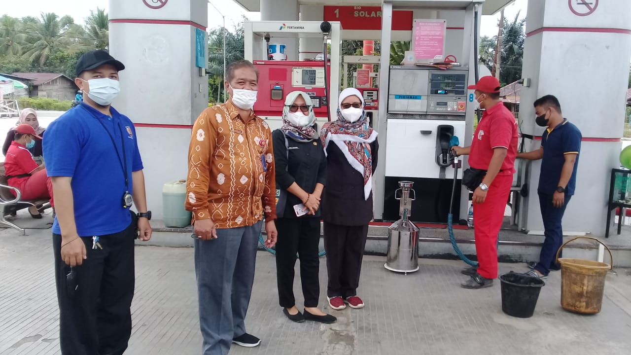 Disperindag HST Bersama Balai Standar Metrologi Tera 5 SPBU