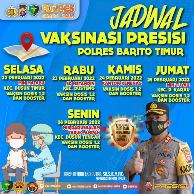 AKBP Afandi Imbau Semua Pihak Terlibat Percepatan Vaksinasi