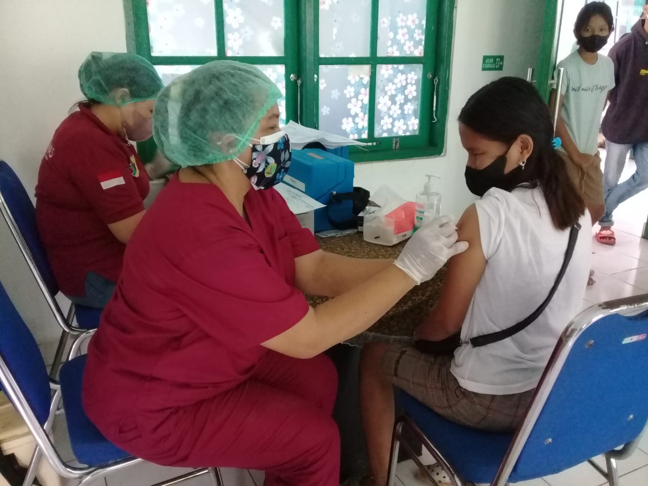 Semua Perangkat Desa di Kecamatan Karusen Janang Sudah Vaksin Booster