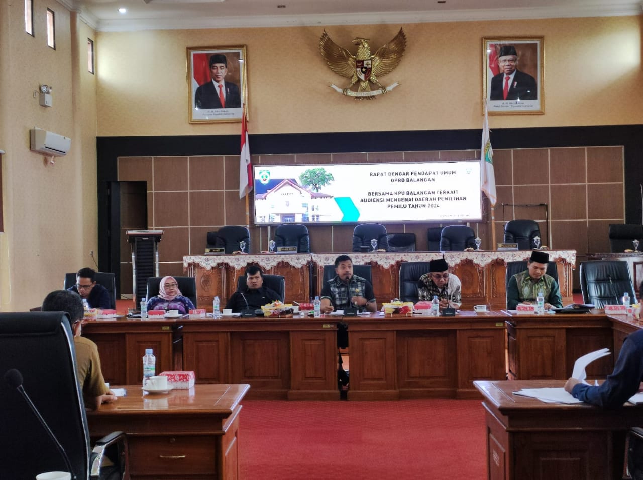 KPU dan DPRD Balangan Laksanakan RDP 