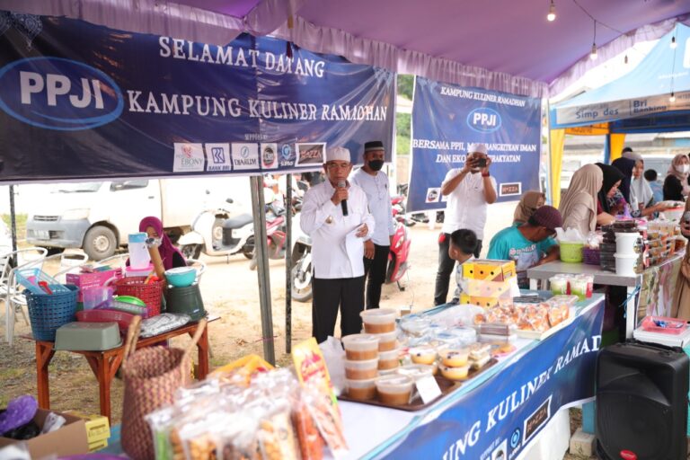 Kampung Kuliner Ramadhan Tanbu, Begini Respon Wabup HM Rusli