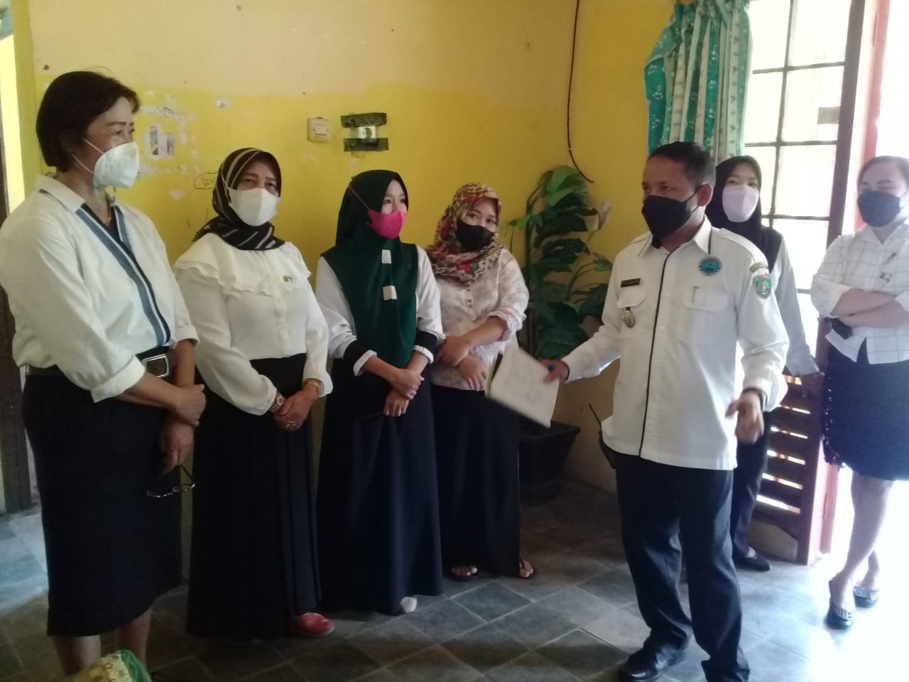 Kepala UPT Disdik Dustim Ungkapkan Kondisi Bangunan Kantor Rusak Berat