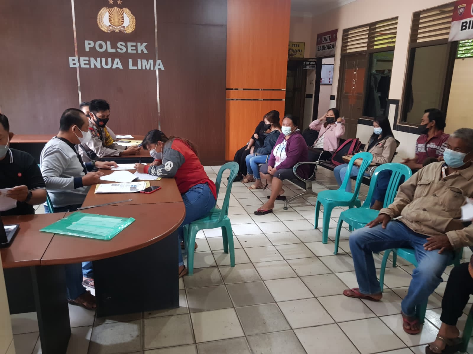 Polsek Banua Lima Salurkan Bantuan Tunai Pangan (BTP)