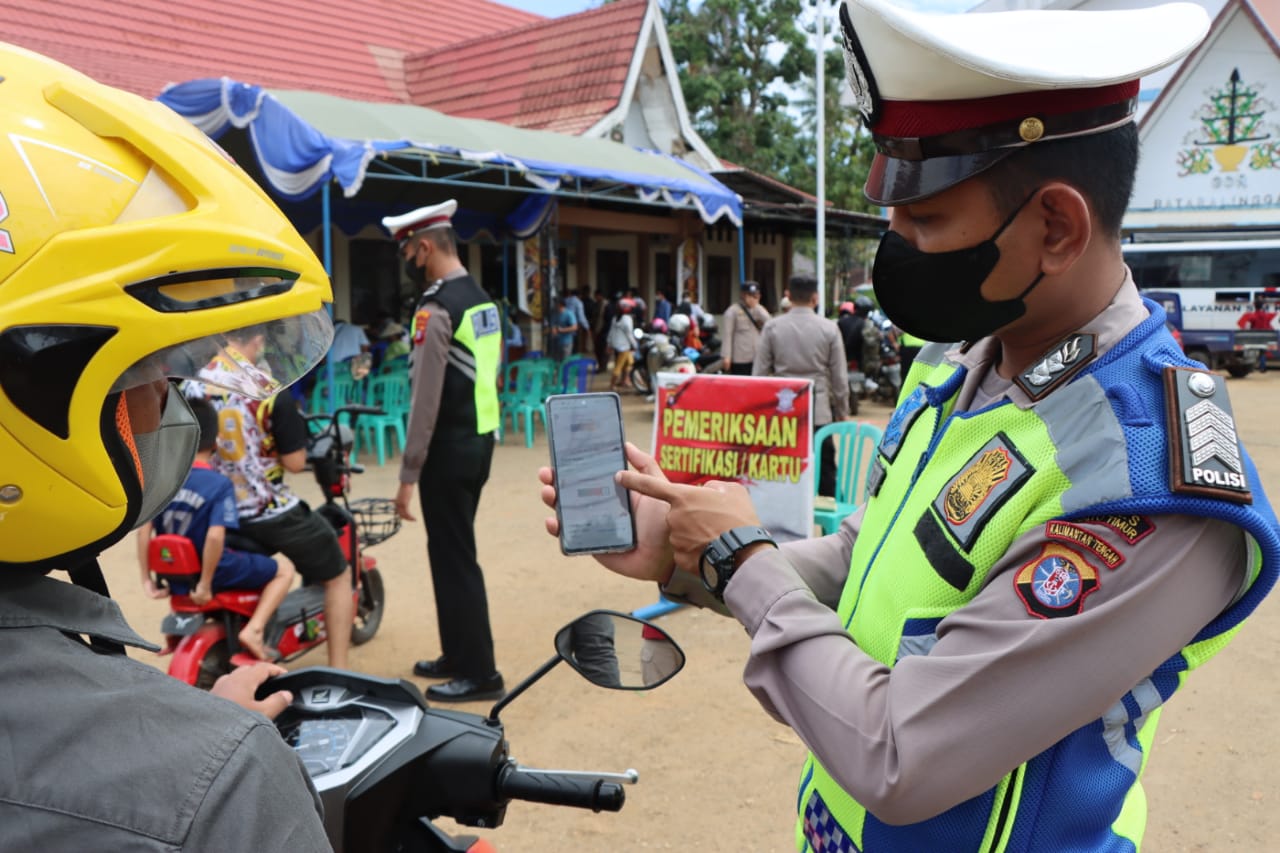 Personel Gabungan Polres Bartim Laksanakan KRYD