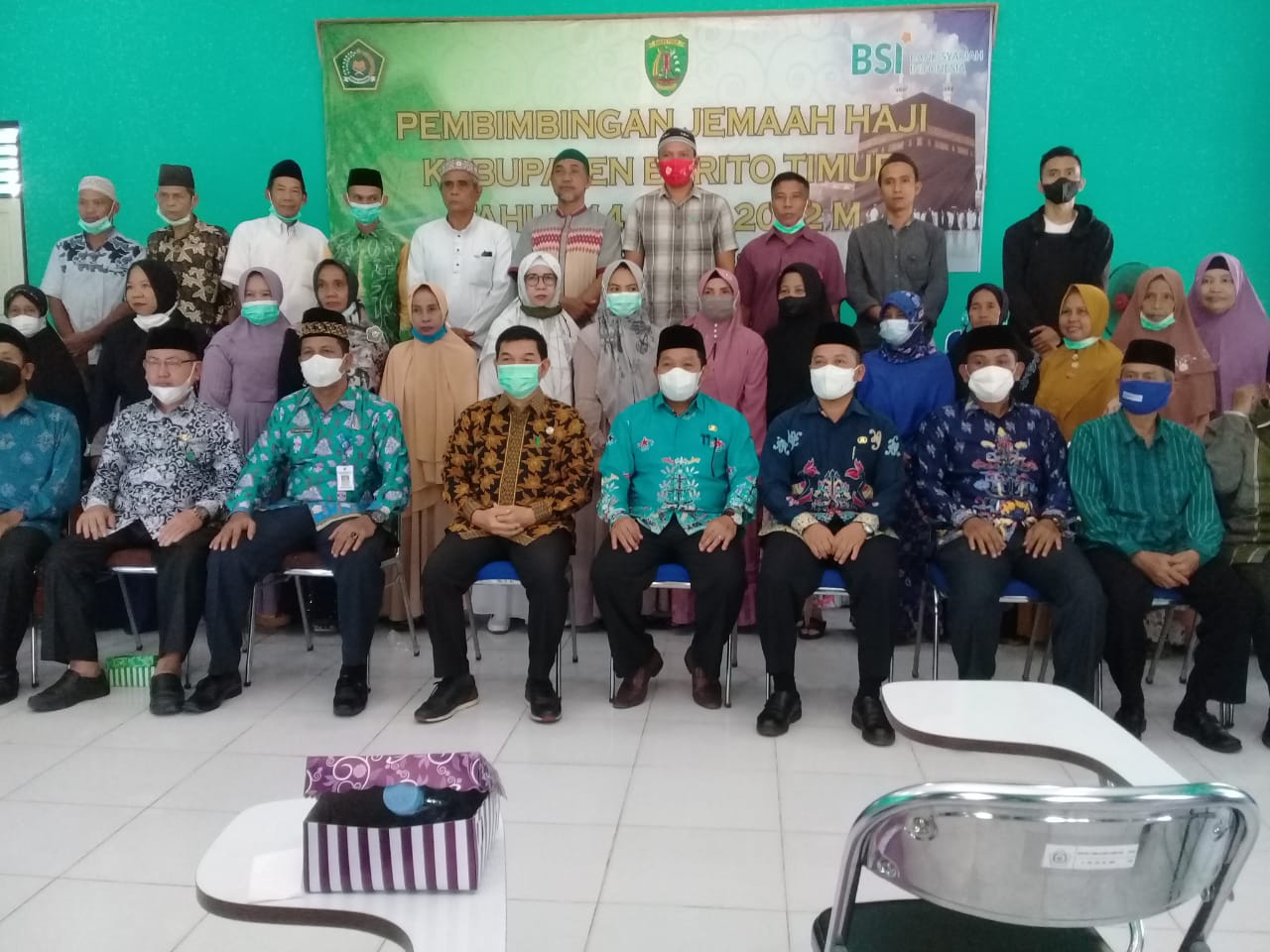 Bupati Ampera AY Mebas Ingatkan Calon Haji Agar Menjaga Kesehatan