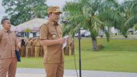 Bupati Balangan Apresiasi Kinerja ASN dalam Apel Gabungan