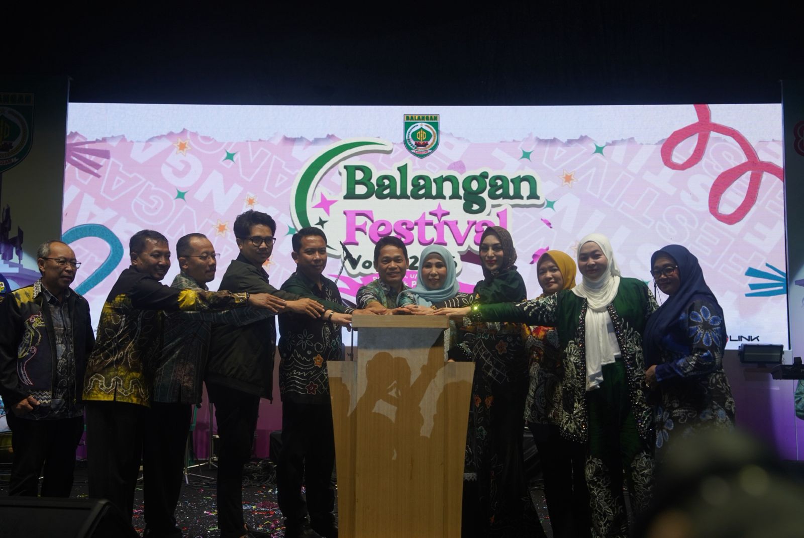 Bupati Buka Balangan Festival Vol II 2025, Hadirkan Artis Ibu Kota