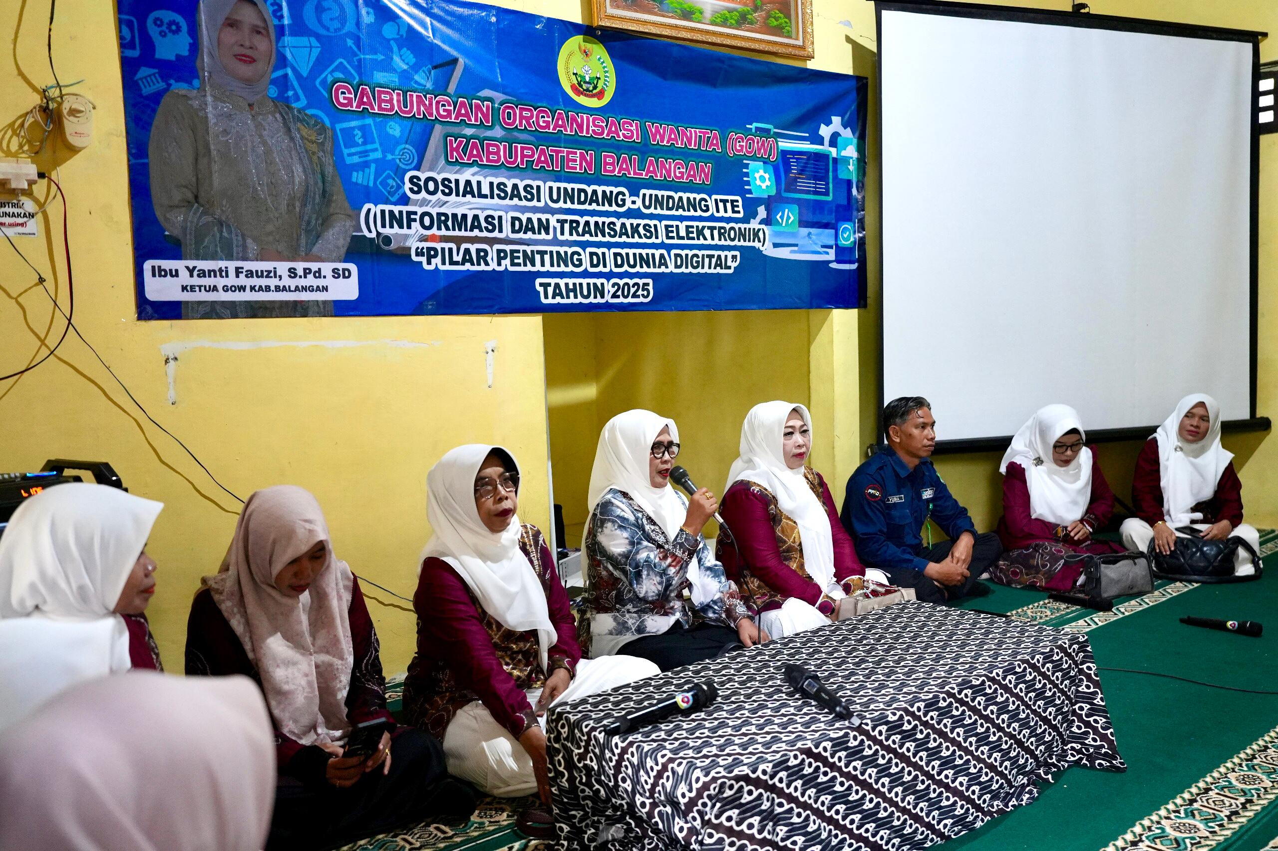 GOW Balangan Edukasi Pelajar Bijak Bermedia Sosial Lewat Sosialisasi UU ITE