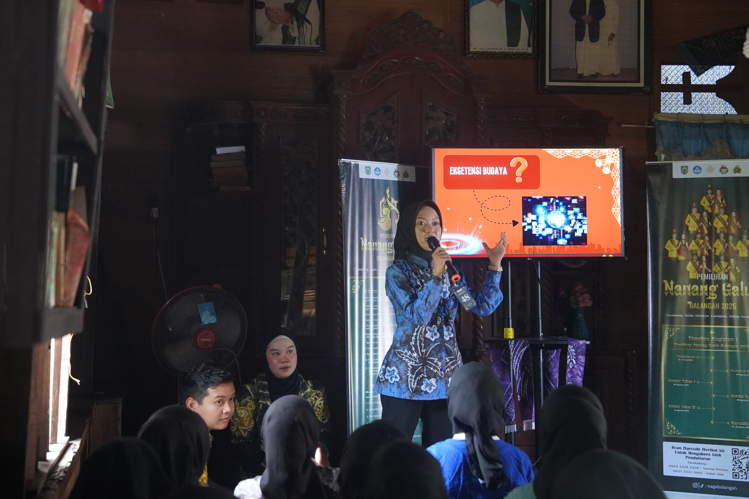 Peserta Nanang Galuh Balangan Adu Wawasan dalam Advokasi Kebudayaan